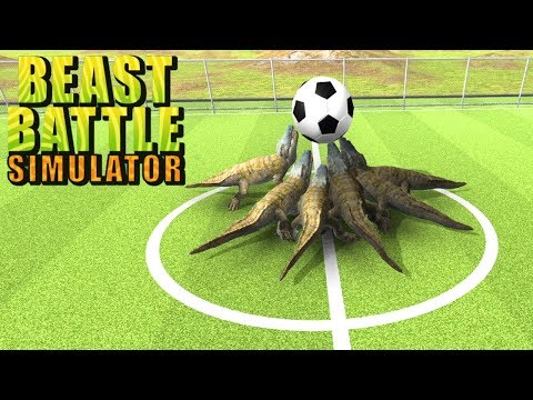 Beast Battle Simulator ⚔ Deutsch ∞ Kroko + Fußball = Kroko Doc (nötig) ∞ Let's Play Gameplay German