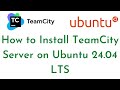 How To Install TeamCity Server On Ubuntu 24 04 LTS Configure TeamCity With PostgreSQL TeamCity