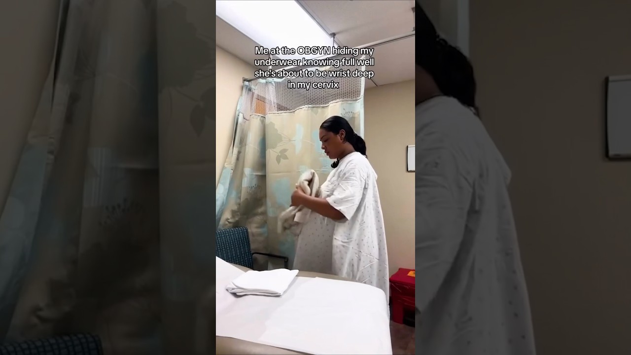 Your OB-GYN has seen it ALL 👀 No need to hide your underwear just don’t keep them on for the exam