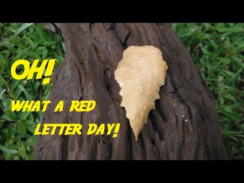 Arrowhead Hunting - What A Red Letter Day! Video