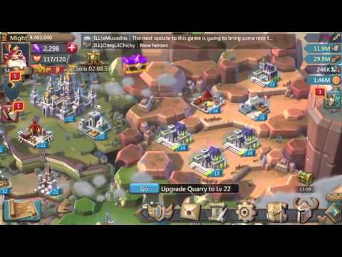 Lords Mobile Best Base Setup!