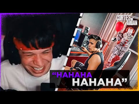 ARUAN REACTS TO THIS, IT WILL BE THE BIGGEST SCARE OF HIS LIFE *It A Coisa* 🎈 (THIAGO REIS) - Cor...