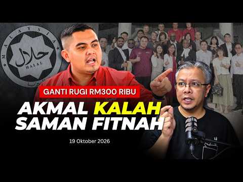 AKMAL SALEH KALAH SAMAN FITNAH, DIARAH BAYAR TERESA KOK RM300 RIBU