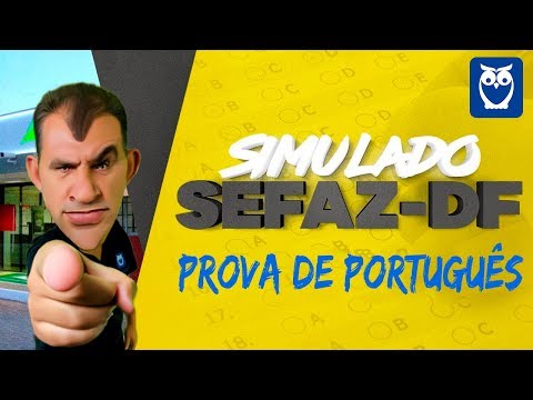 Correção Simulado Português | SEFAZ-DF