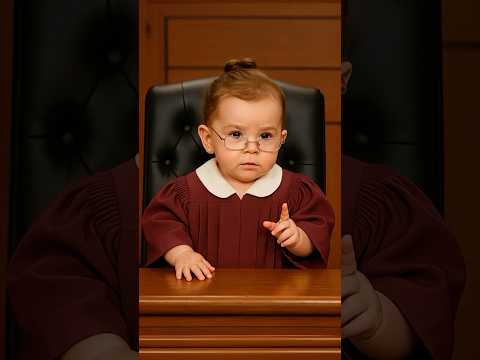 Baby judge Judy #judge #judy #ai #baby