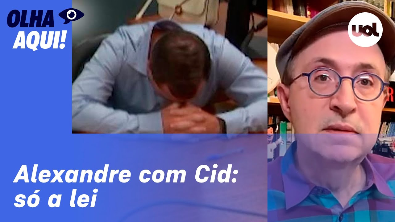 Reinaldo: Veja por que Moraes só cumpriu a lei no interrogatório de Cid; o resto é má-fé golpista