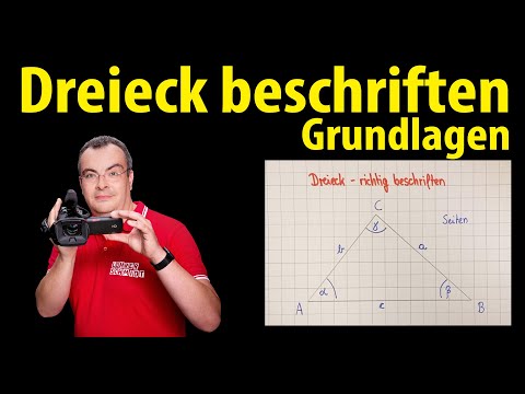 Triangle - label correctly | Mathematics - Basics | Lehrerschmidt