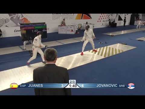 Cairo Worlds 2021 CME - L32 - Juanes ESP v Jovanovic SRB