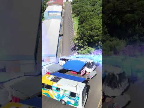 Inauguração do ponto de apoio para motorhome na cidade de Videira em Santa Catarina