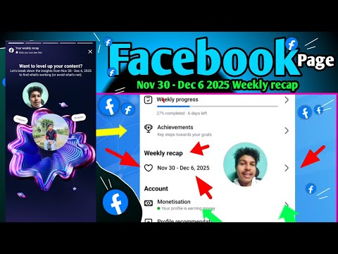 Weekly Nov 30 - Dec 6 2025 Weekly recap || Facebook page Weekly recap |  weekly progress Facebook
