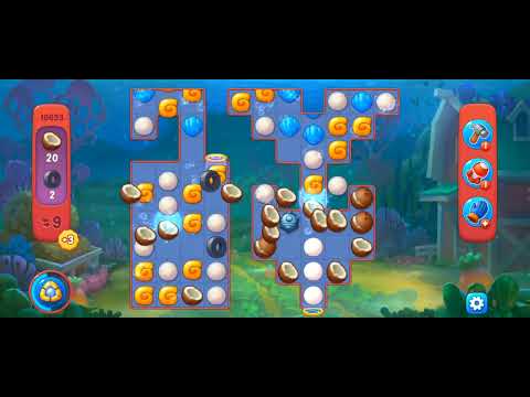 Fishdom Hard Level 10633 (with Double Lightning Boosters) @choraelmin