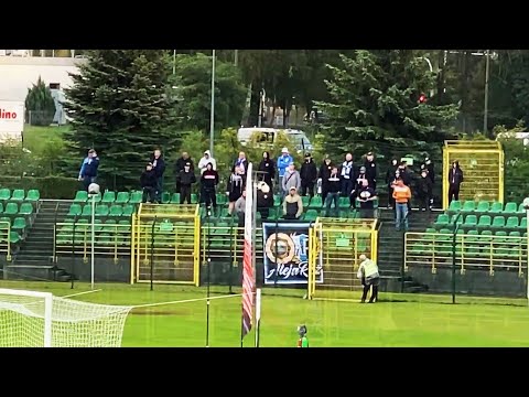 Kibice Hutnika Kraków w Polkowicach | 17.09.2022