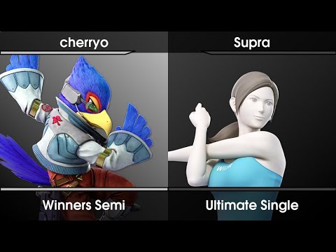 Last Player Ultimate S23/24 #1 - cherryo (Falco) Vs. Supra (Wii Fit Trainer) SSBU Ultimate
