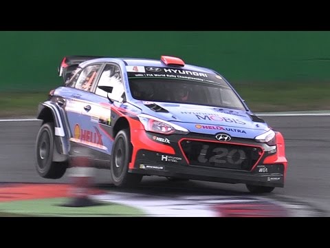 Monza Rally Show 2016: Thursday Shakedown - Mazda RX-7 Gr. B, i20 WRC New Gen, VR46...