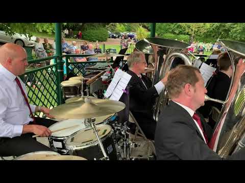 Wakefield Metropolitan Brass Band Wetherby Bandstand 2nd June 2019 Phoenix