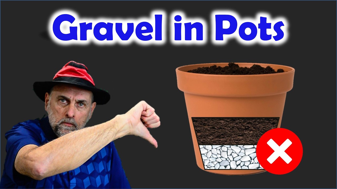 Stop Putting Gravel in the Bottom of Pots & Proof of the Perched Water Table.