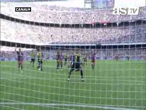 Resumen FC Barcelona 0-2 Hércules CF Jornada 2 Liga BBVA 2010