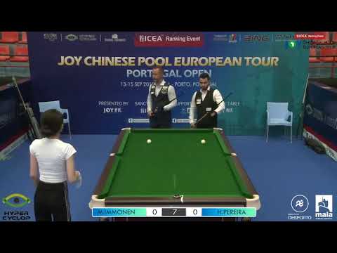 Mika Immonen VS Helder Pereira - Last 32 - 2019 Joy Chinese Pool Euro Tour Portugal Open