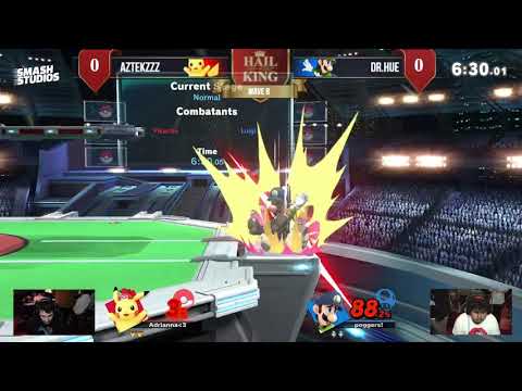 Hail To The King 4: AztekZzz (Pikachu) vs Dr.Hue (Luigi) - Wave B