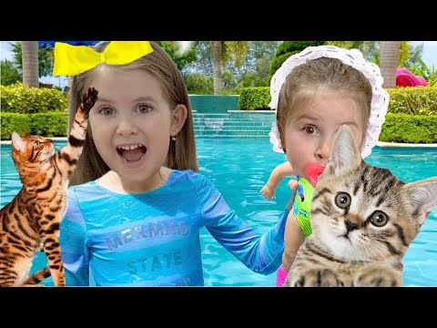 Ksu Like Nastya found a boy doll and pretends to be a parent - Trailer