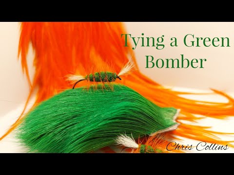 Tying a Green bomber