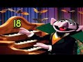 Sesame Street The Counts Number Of The Day 18 Mirrored Pipe Organ Animation