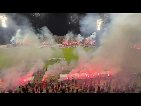 "Recibimiento Furia Verde vrs Pachuca" Barra: Fúria Verde &bull; Club: Marathón