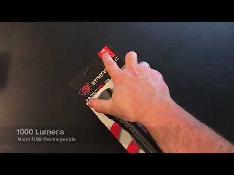 Protac HPL USB 88076 CR123A or 18650 Rechargeable Batteries