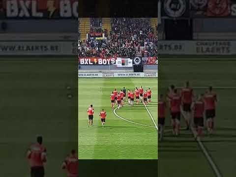 RWDM 🔴⚫️⚪️ racing white daring molenbeek match allé barrage au temple contre seraing 💥