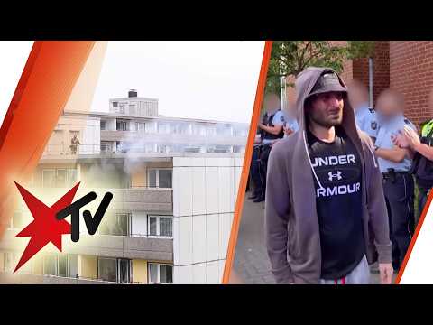 Police officer Enver G. was the victim of an arson attack: His fight back to life | stern TV