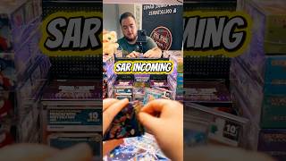 Our first SAR find of the new Japanese set Mega Ninja Spinner!  #pokemon #pokemoncards #ripandship