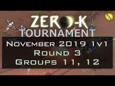 2019/11/02 1v1 Tournament Round 3 - Zero-K