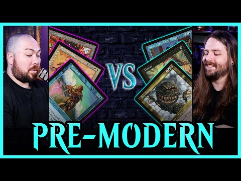 UB Psychatog Vs UW Landstill  [Paper Pre-Modern MtG Gameplay] 2025