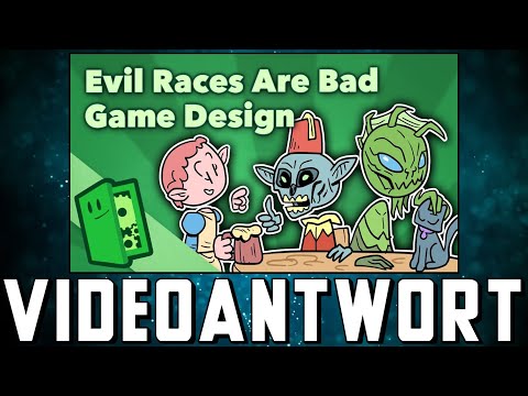 Videoantwort auf "Evil Races are Bad Game Design" von Extra Credits