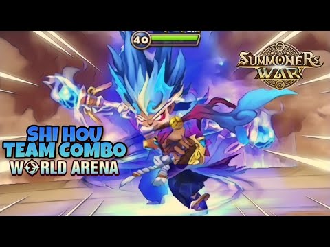 Shi Hou Team Combo in World Arena Ep. 2 - Summoners War