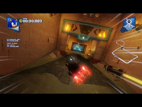 (Old PB) Team Sonic Racing - Boo's House - Time Trial - 1:02.182