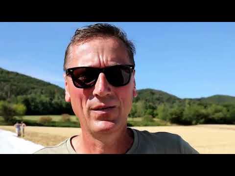 Barbarossa erwacht – Riesiges Bodenbild am Kyffhäuser entsteht