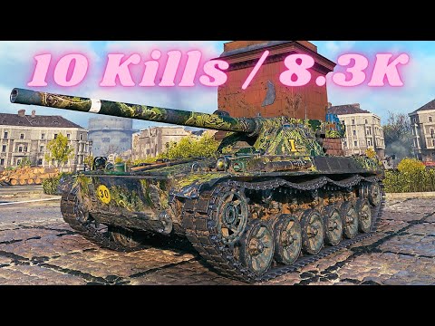 Char Futur 4  10 Kills 8.3K Damage  World of Tanks Replays