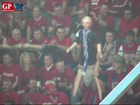 Kibice na meczu Czarni - AZS