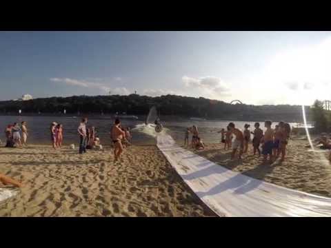 Slip'n'Slide contest @Endless Party. Vol. 1 Angar Beach