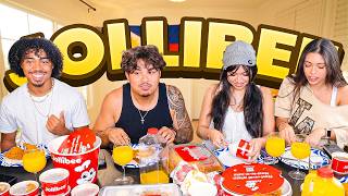 Trying The ENTIRE Jollibee Menu With Aishah Sofey, Aozami & Blazian!