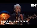 Rock and Roll Hall of Fame: Joan Baez Performs with Indigo Girls (2017 Clip) | HBO