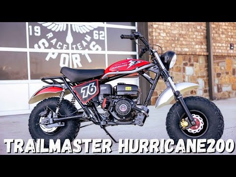 TrailMaster Hurricane200 Minibike | Ride The Hurricane