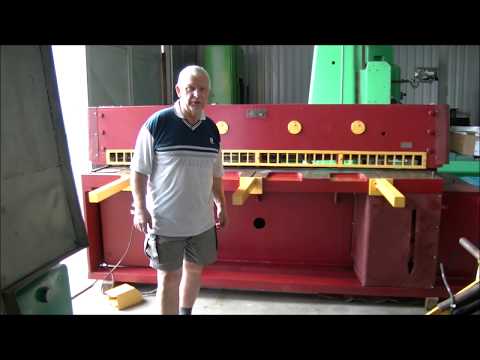 Mekanisk giljotin skjuvning WFO NG 5/2500 1971