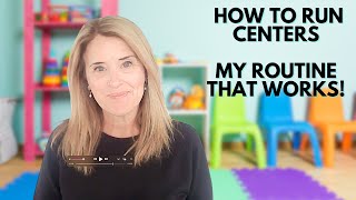 How I Run Preschool Centers | Smooth & Stress-Free Center Time in a Small Classroom