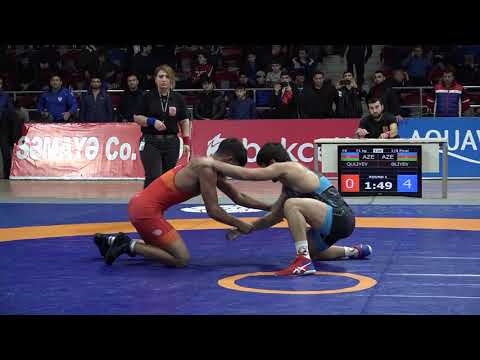 1/8 final FS - 71 kg: Vasif Quliyev (AZE) - Məmmədəli Əliyev (AZE)