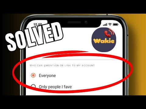How to enable all users to chat with you on Wakie