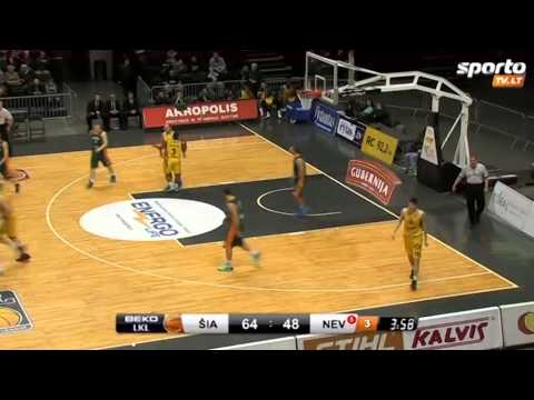 SportoTV.lt: LKL „Šiauliai" - „Nevėžis" 2014-04-08