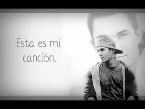 My song for you - Carlos Pena, BTR {Letra en español}.