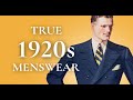 What Men REALLY Wore In The 1920s